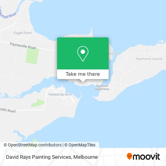 David Rays Painting Services map