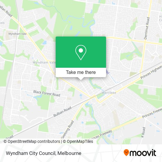 Wyndham City Council map