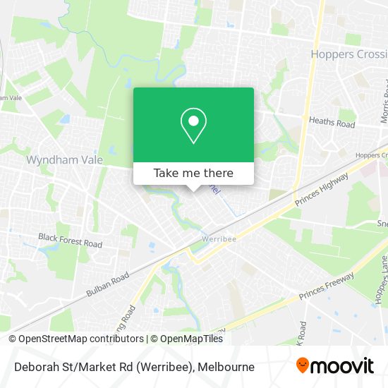 Deborah St / Market Rd (Werribee) map