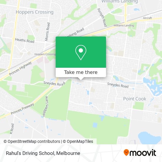 Rahul's Driving School map