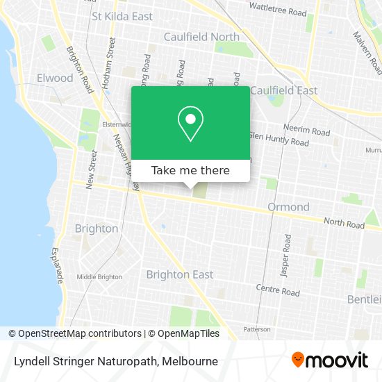 Lyndell Stringer Naturopath map