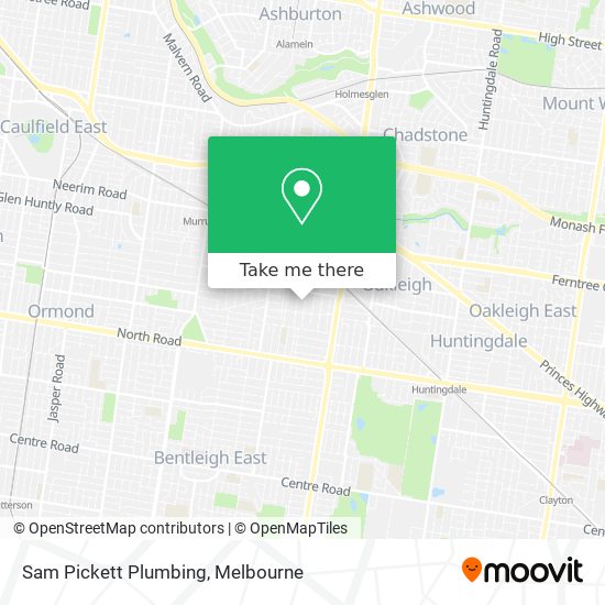 Sam Pickett Plumbing map