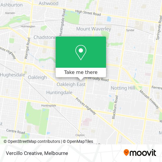 Vercillo Creative map