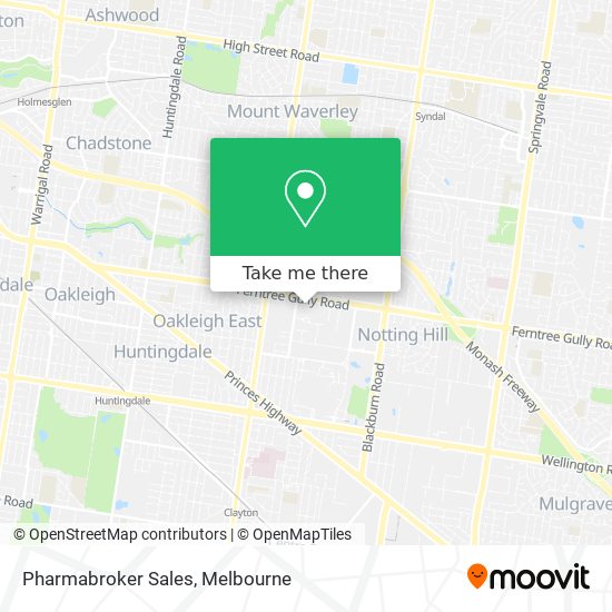 Pharmabroker Sales map