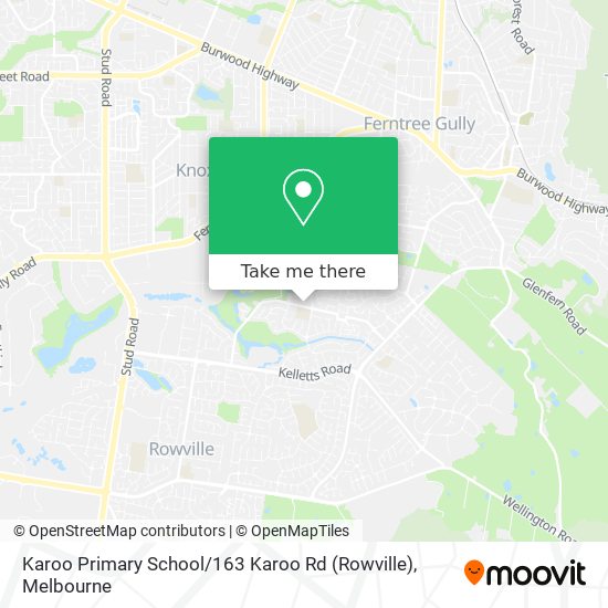 Karoo Primary School / 163 Karoo Rd (Rowville) map