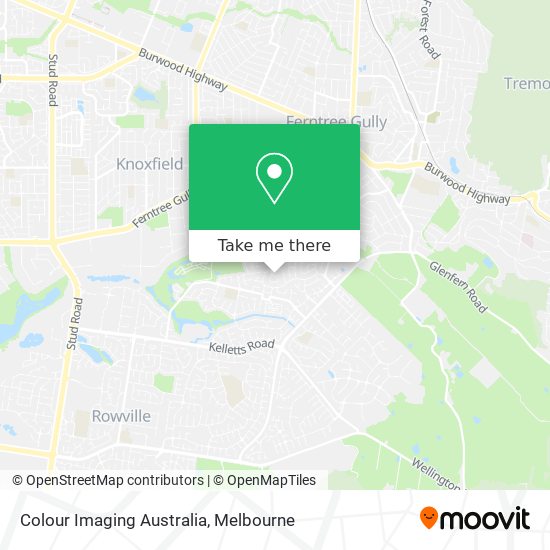 Colour Imaging Australia map