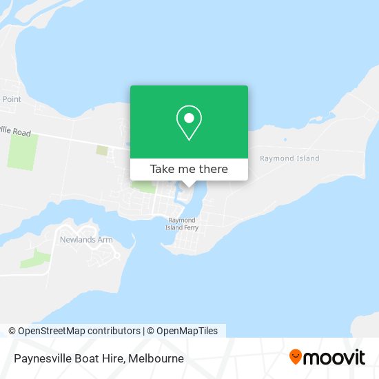 How to get to Paynesville Boat Hire by train or bus?