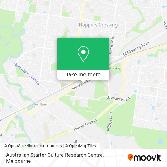 Australian Starter Culture Research Centre map