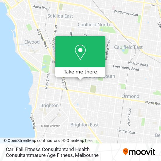 Carl Fail Fitness Consultantand Health Consultantmature Age Fitness map