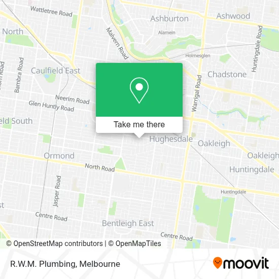 Mapa R.W.M. Plumbing