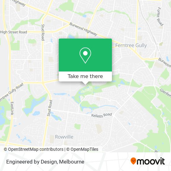 Engineered by Design map