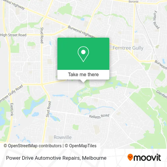 Mapa Power Drive Automotive Repairs