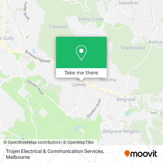 Trojen Electrical & Communication Services map