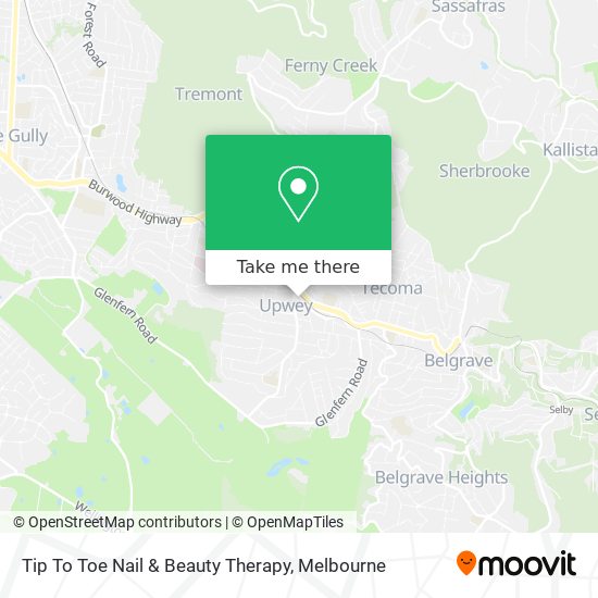 Tip To Toe Nail & Beauty Therapy map
