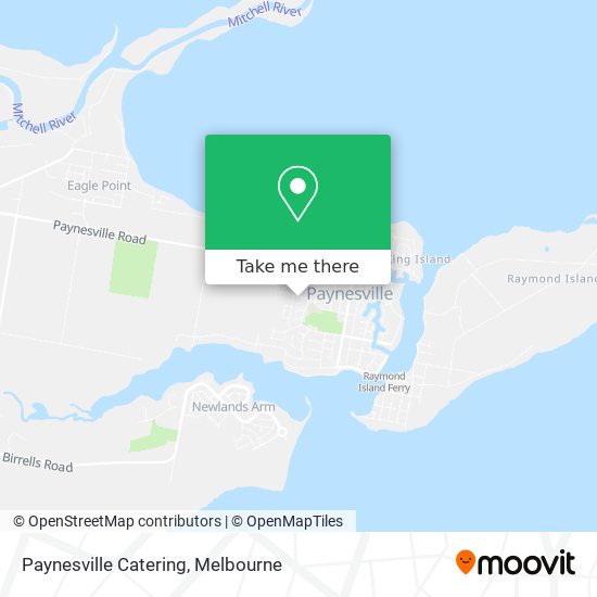 Paynesville Catering map