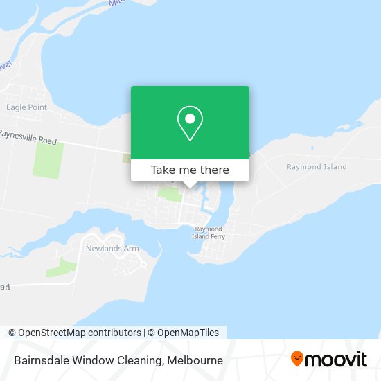 Mapa Bairnsdale Window Cleaning