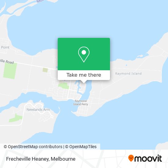Frecheville Heaney map