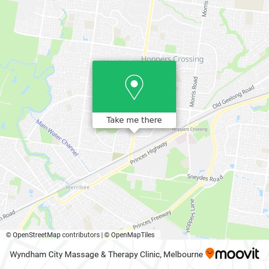 Wyndham City Massage & Therapy Clinic map