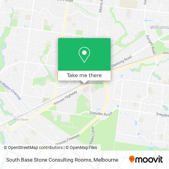 South Base Stone Consulting Rooms map