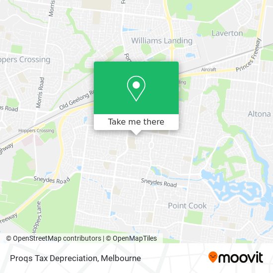 Proqs Tax Depreciation map
