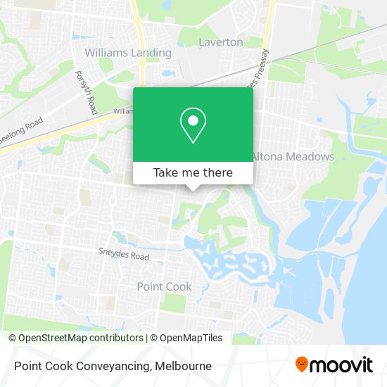 Mapa Point Cook Conveyancing