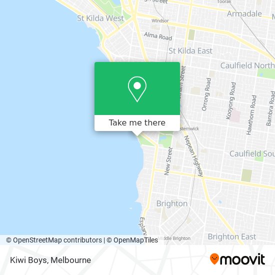 Mapa Kiwi Boys