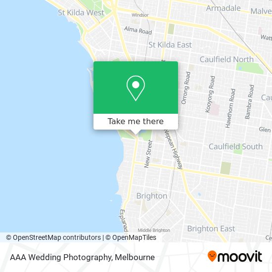 AAA Wedding Photography map