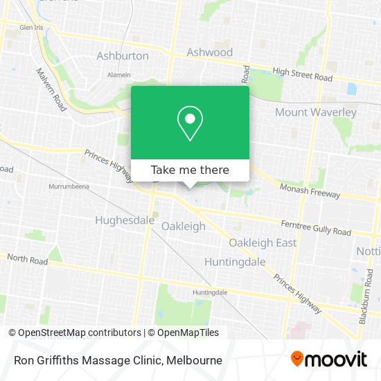 Ron Griffiths Massage Clinic map