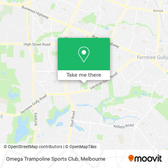 Omega Trampoline Sports Club map