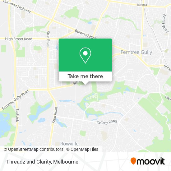 Threadz and Clarity map