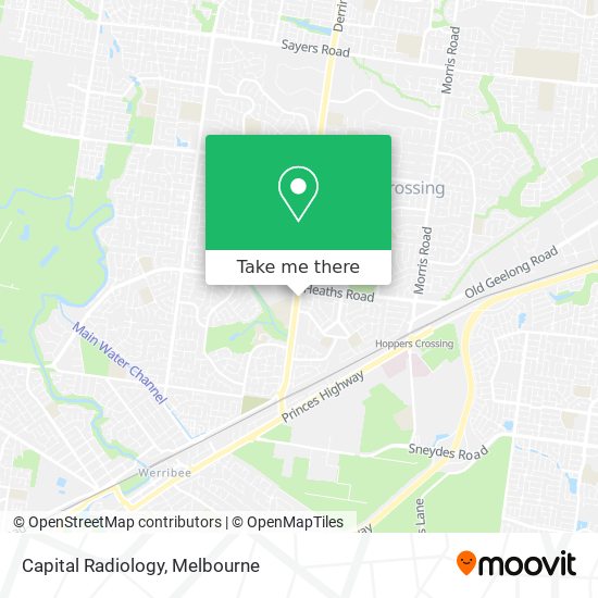 Capital Radiology map