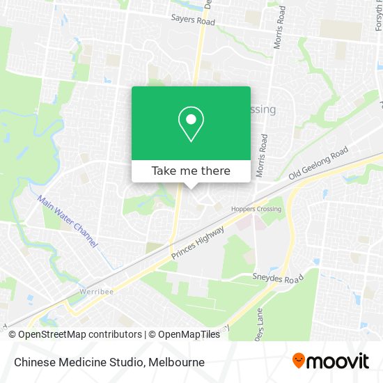 Chinese Medicine Studio map