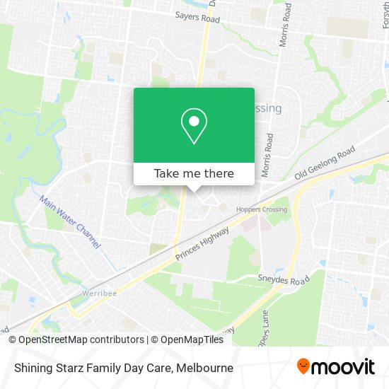Shining Starz Family Day Care map