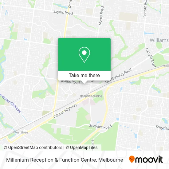 Millenium Reception & Function Centre map