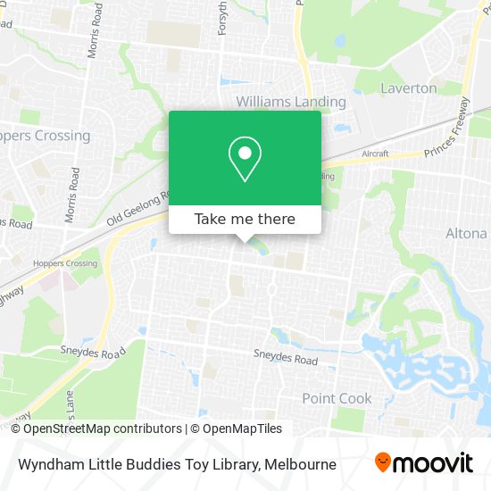 Wyndham Little Buddies Toy Library map