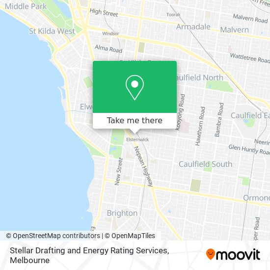 Stellar Drafting and Energy Rating Services map