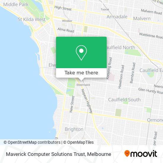 Maverick Computer Solutions Trust map