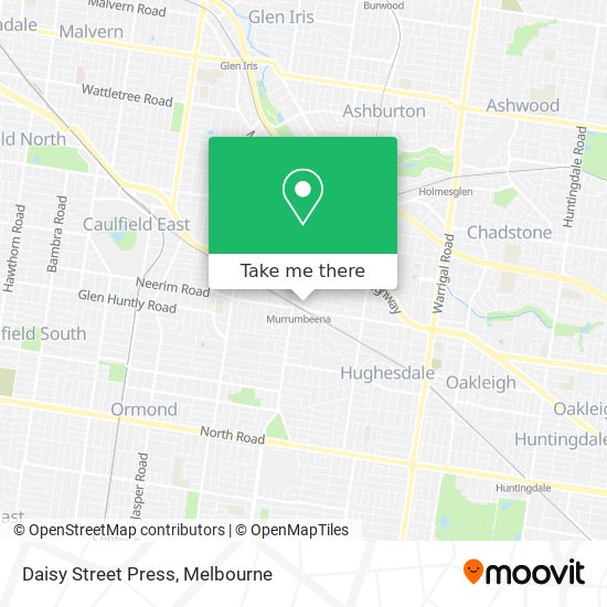 Daisy Street Press map