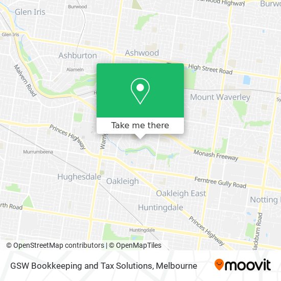 Mapa GSW Bookkeeping and Tax Solutions