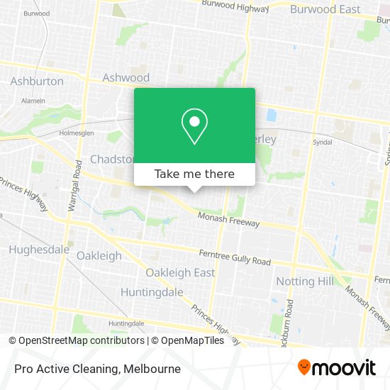 Pro Active Cleaning map