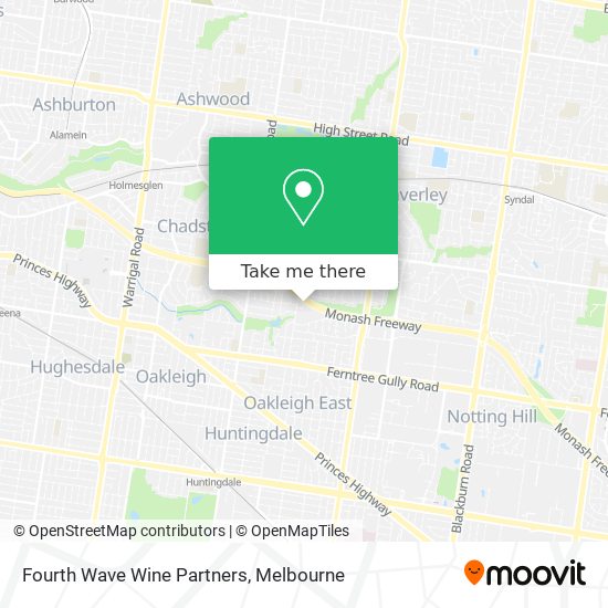 Fourth Wave Wine Partners map