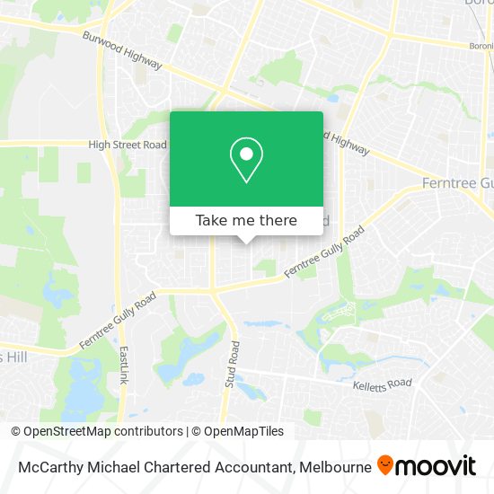 McCarthy Michael Chartered Accountant map