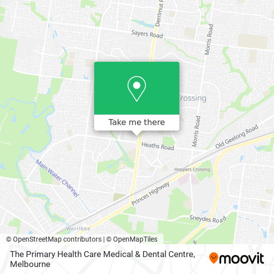 The Primary Health Care Medical & Dental Centre map