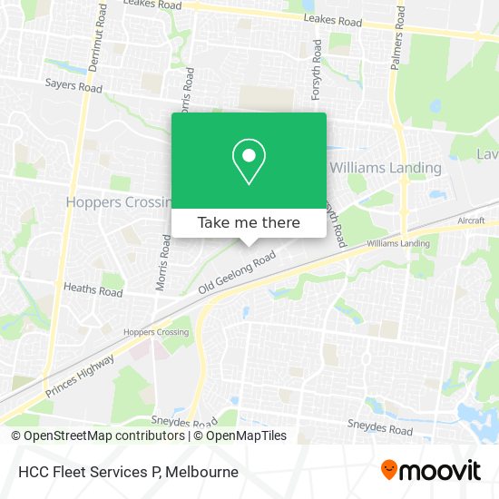 HCC Fleet Services P map