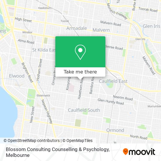 Blossom Consulting Counselling & Psychology map