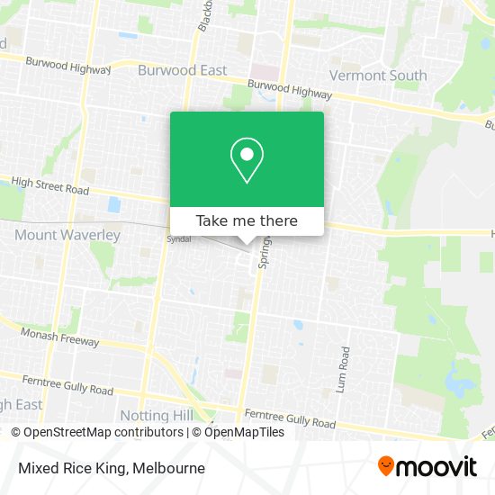 Mixed Rice King map
