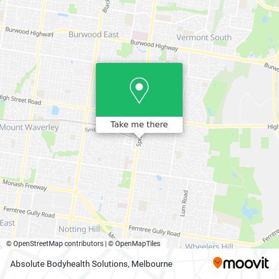 Absolute Bodyhealth Solutions map