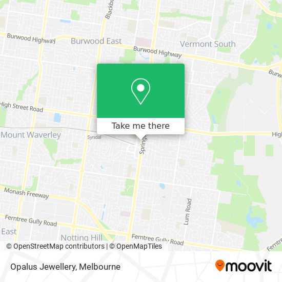 Opalus Jewellery map