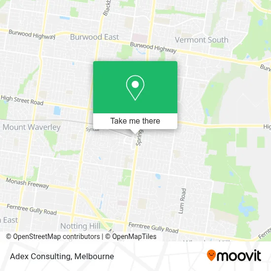 Mapa Adex Consulting