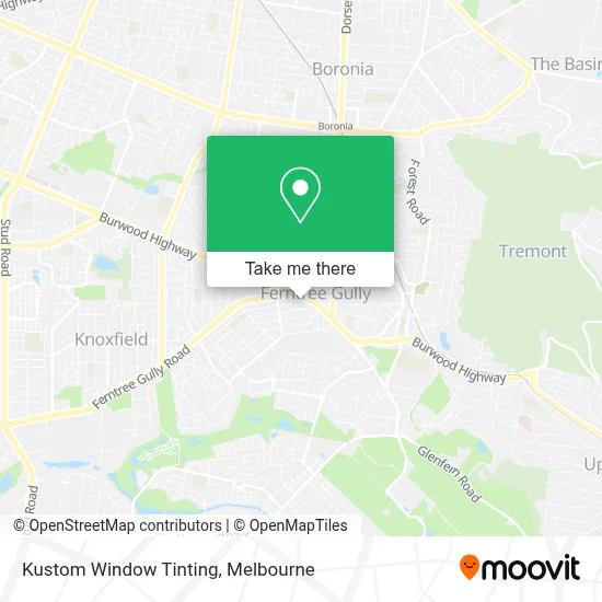 Mapa Kustom Window Tinting